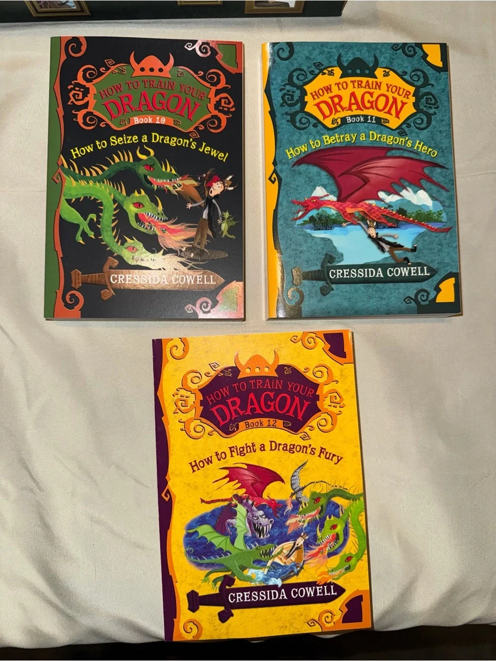 How to Train Your Dragon Complete Box Set - Multicolor Spines